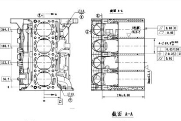 發動機缸體頂面缸孔曲軸孔精加工工藝技術